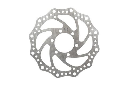 Ротор Juchuang 140 mm,крепление IS6,фигурный,серебристый