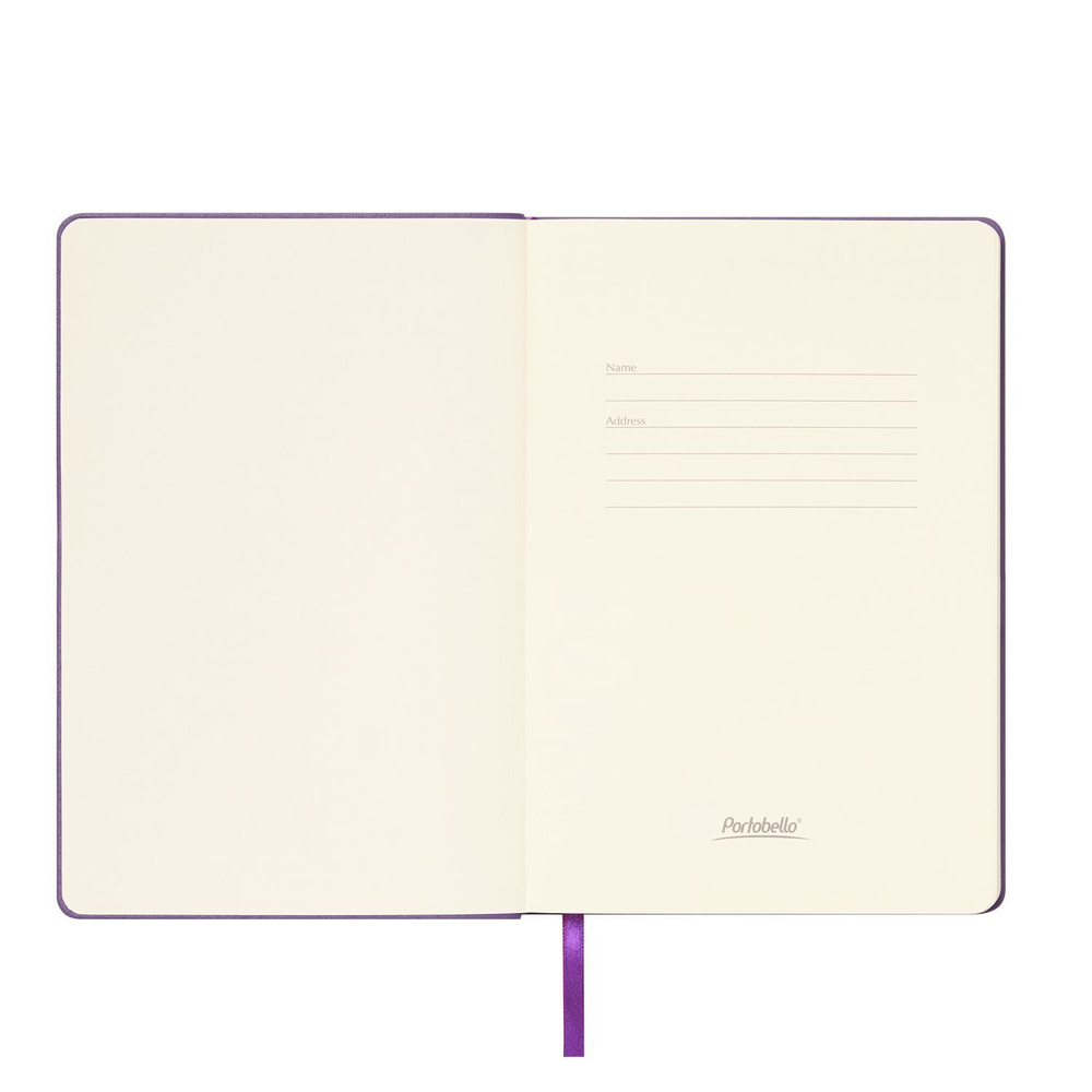 Ежедневник Spark недатированный, фиолетовый (с упаковкой, со стикерами)