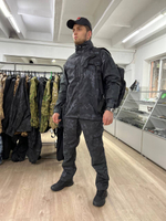 Тактический костюм Штурм весна лето / черный питон /