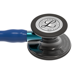 Стетоскоп Littmann Cardiology IV, небесно-голубой, черная акустическая головка, голубой ствол (6202)