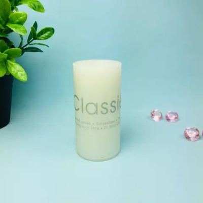 Свеча «Classic» 5*10см цвет белый ZD-003