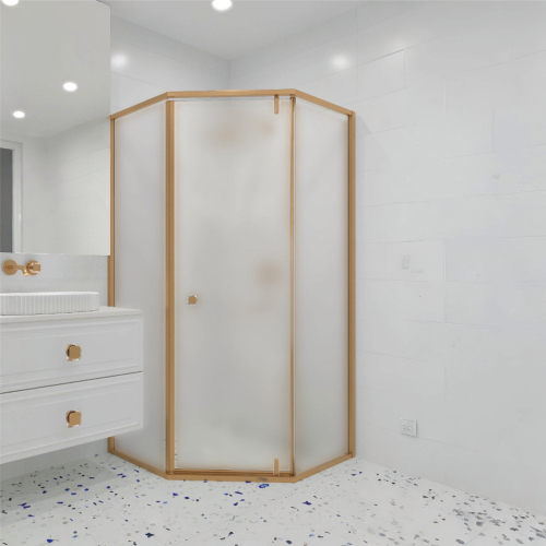 Душевой уголок RGW HO-088Gb (Матовое-Сатинат, 1000x1000)