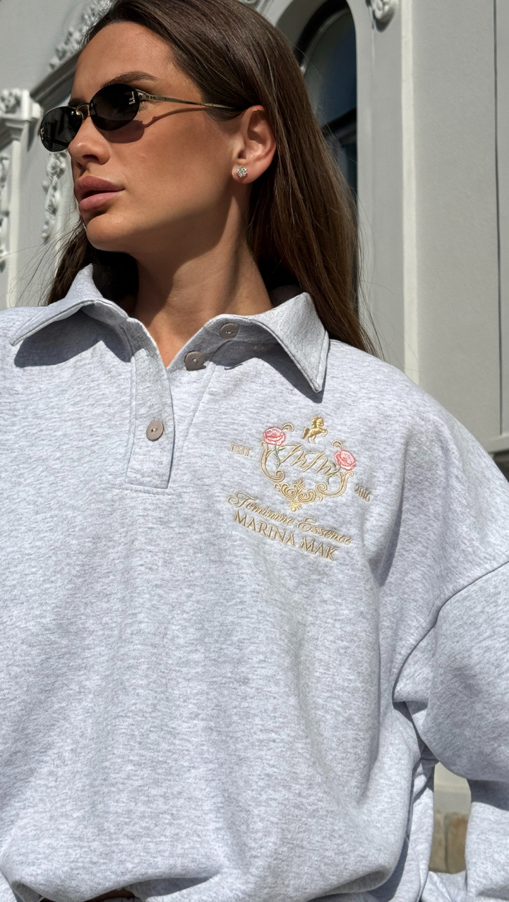 Костюм "Эссенция" серый меланж