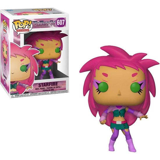 Фигурка Funko POP! TV Teen Titans Go the Night Begins To Shine Starfire (607) 28680 / Фигурка Фанко ПОП! по мотивам мультсериала "Юные Титаны" Старфаер