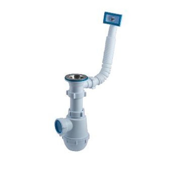 А0140 Сифон Ани 1 1/2&quot;х40 Грот с переливом
