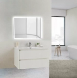 Тумба с раковиной BelBagno KRAFT 39-2C SO 80 Cemento Grigio