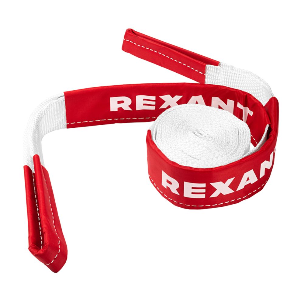 Трос динамический (стропа) 10т, 9м, в чехле REXANT