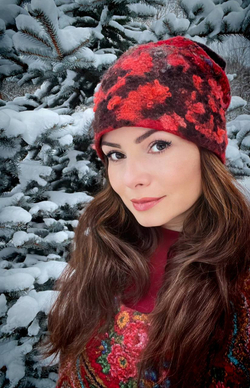 Шапка из войлока #2