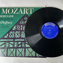 Винтажная виниловая пластинка LP Mozart Моцарт, Serenade In D Dur (Haffner) K.250 (Германия 1958)