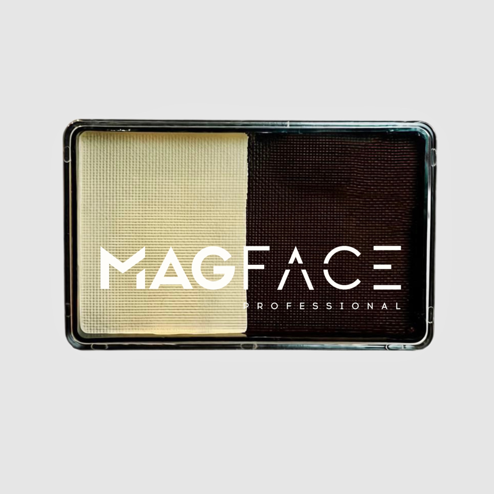 Аквагрим MAGFACE стандартный телесный/темно-коричневый 50 гр