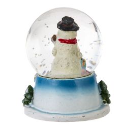 GAEM Фигурка декор в стекл шаре "Дед Мороз/Снеговик", D 4.5 см, L5,5 W5 H6 см, 2в.