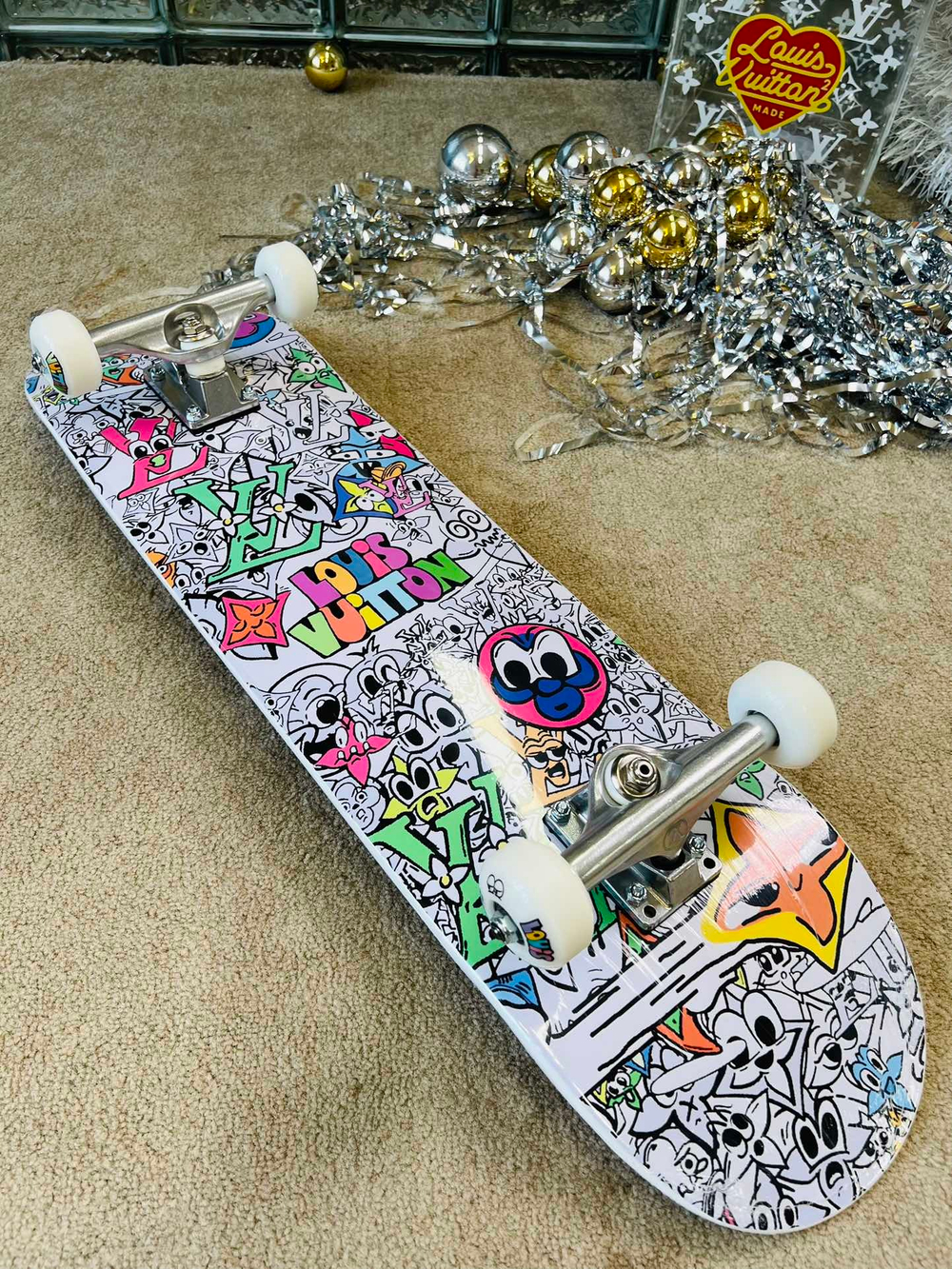 Louis Vuitton Skateboard Mng Comics