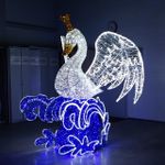 Световая фигура «Царевна-Лебедь»