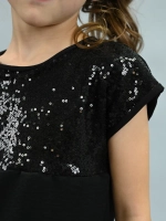 Платье нарядное для девочки с пайетками