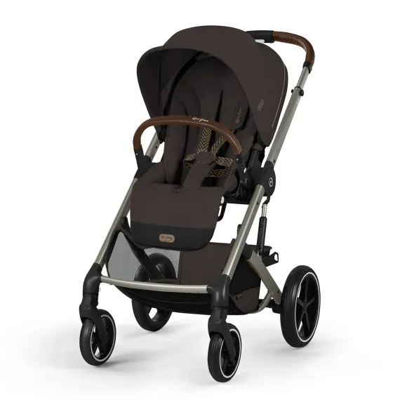 Детская коляска Cybex Balios S Lux TPE 2 в 1 Chocolate Brown