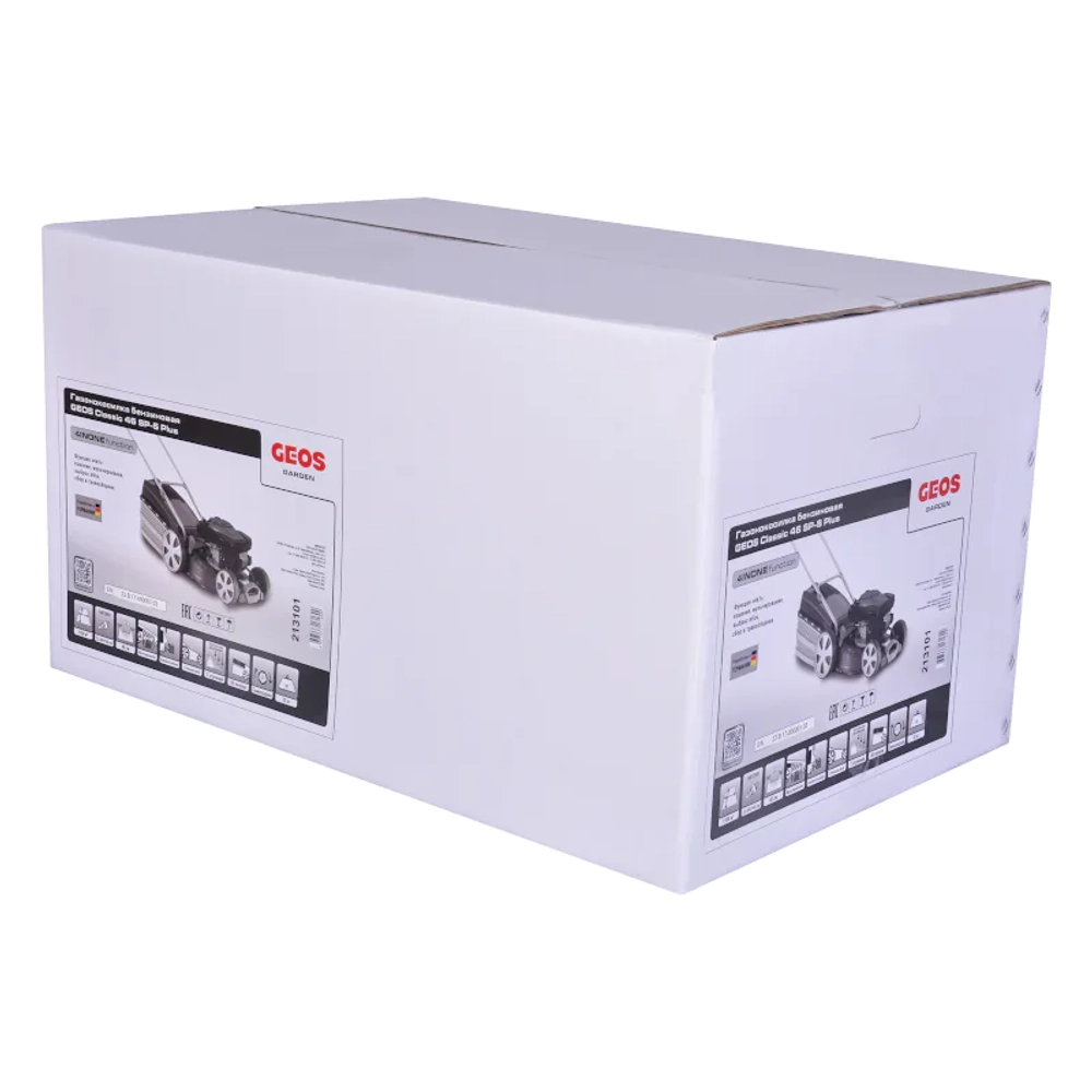 Газонокосилка бензиновая GEOS by AL-KO Classic 46 SP-S Plus: 3.3 л.с., нож 46 см, 213101