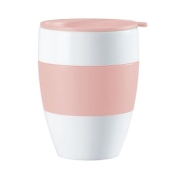 Термокружка KOZIOL AROMA TO GO 2,0 400 мл розовая