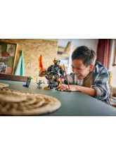 Конструктор NINJAGO 71854 Миссия Коула: робот и дракон Зейн