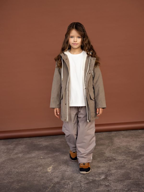 Парка демисезонная на меху 