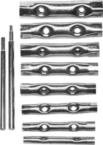 Набор ключей трубчатых DEXX 10 предметов 6-22 мм