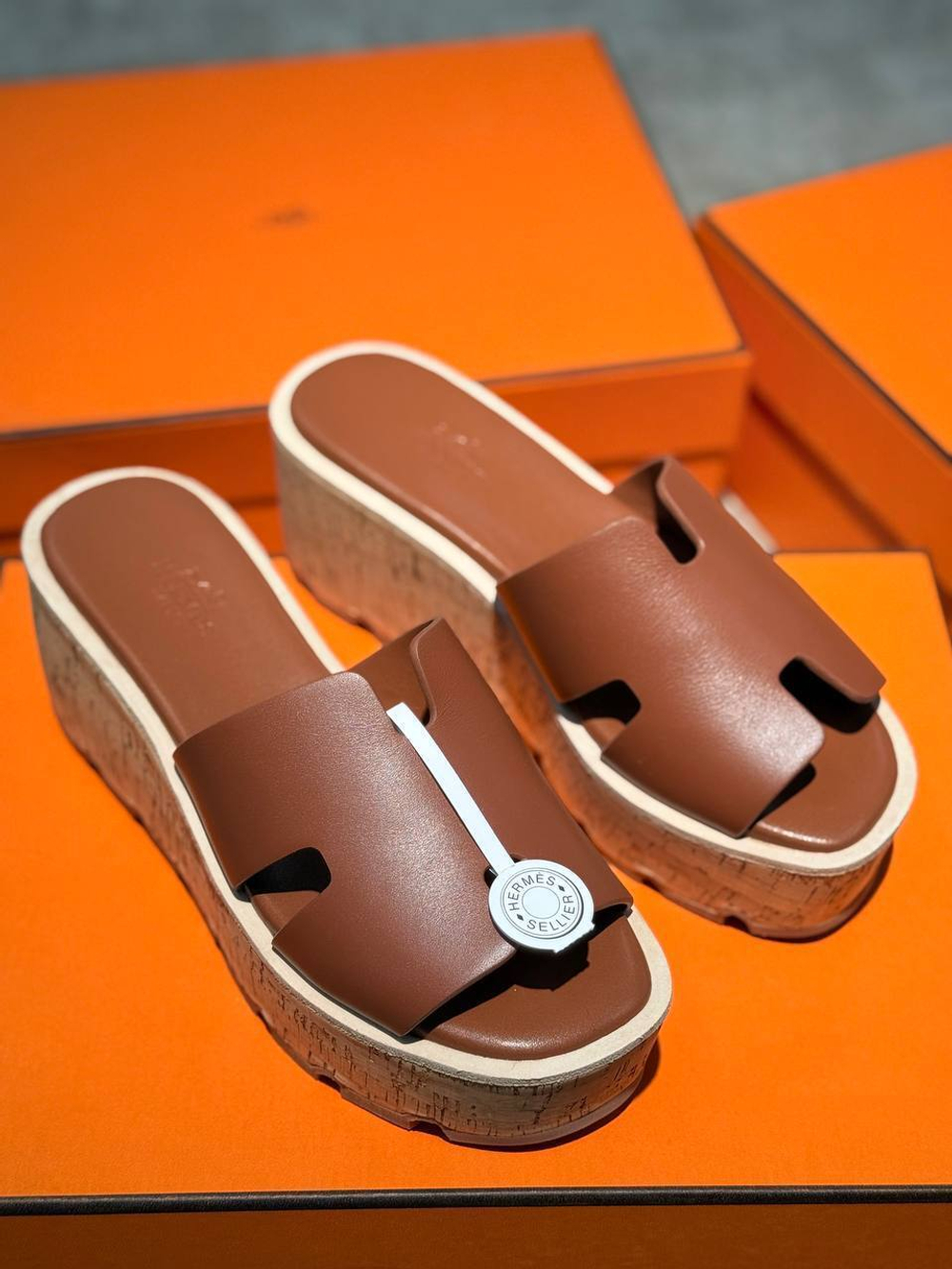 Шлепанцы Hermes
