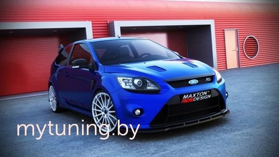 Сплитер переднего бампера для Ford Focus MK2 RS