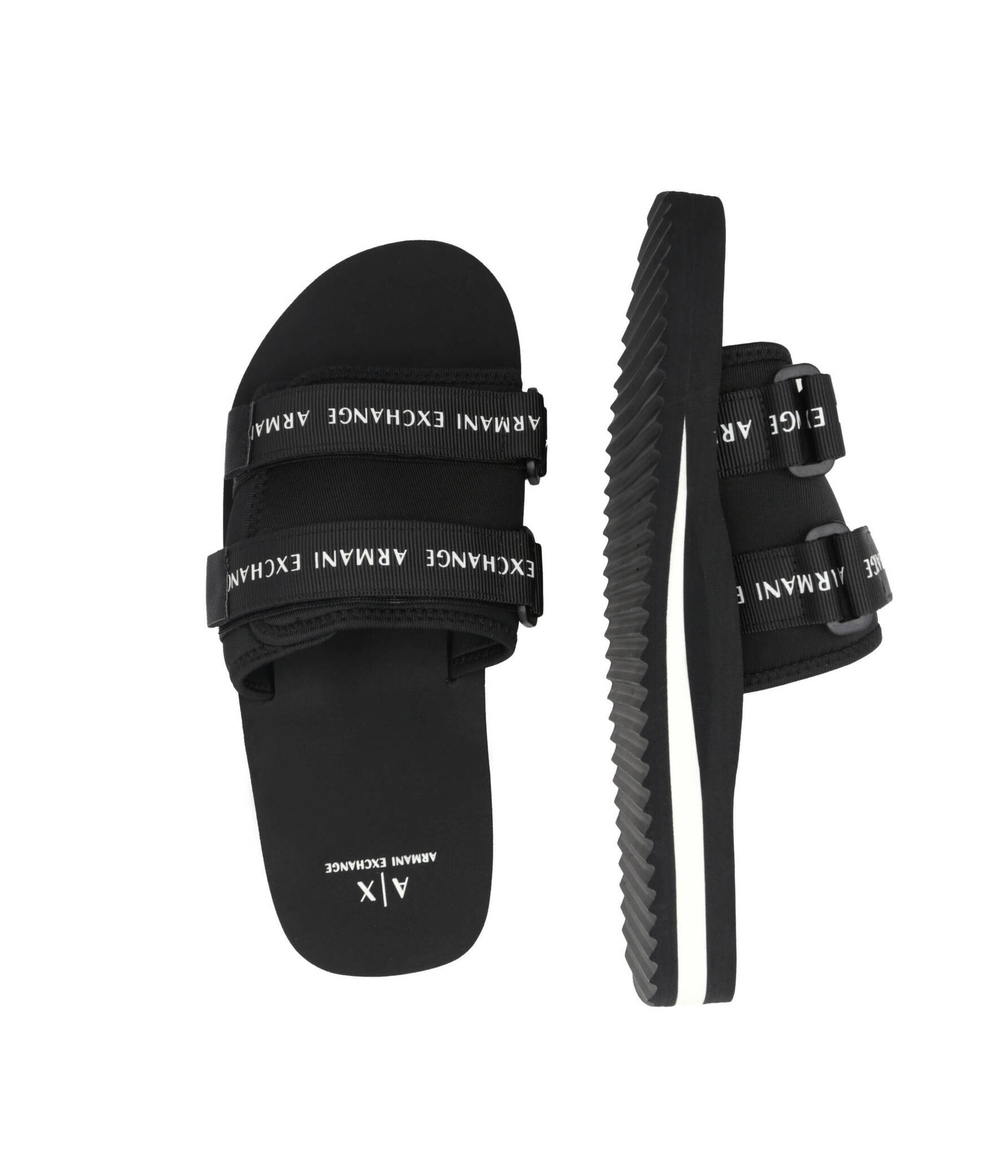 Шлепанцы Armani Exchange - черный(XUP010 XV672)