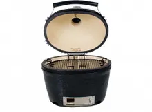 Керамический угольный гриль Primo Oval 200 Junior, 34х47 см