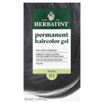 Herbatint, перманентная гель-краска для волос, 1N, черный, 135 мл (4,56 жидк. унции)