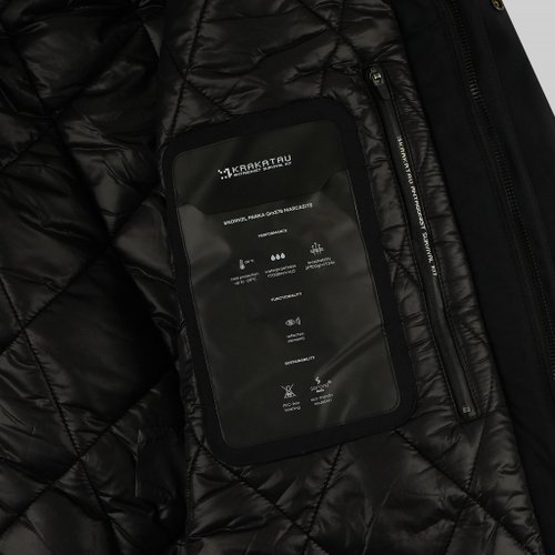 Парка мужская Krakatau QM378-1 Marcasite артикул:QM378-1 - купить в магазине Дайс