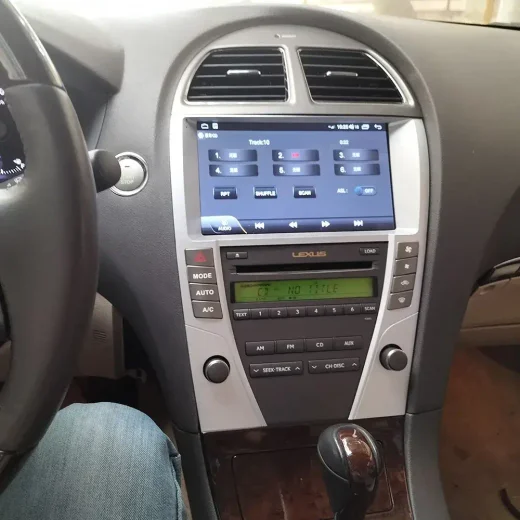 Магнитола для Lexus ES350 2006-2012 - Kuberg QLed, Android 13, TS20, CarPlay, SIM-слот