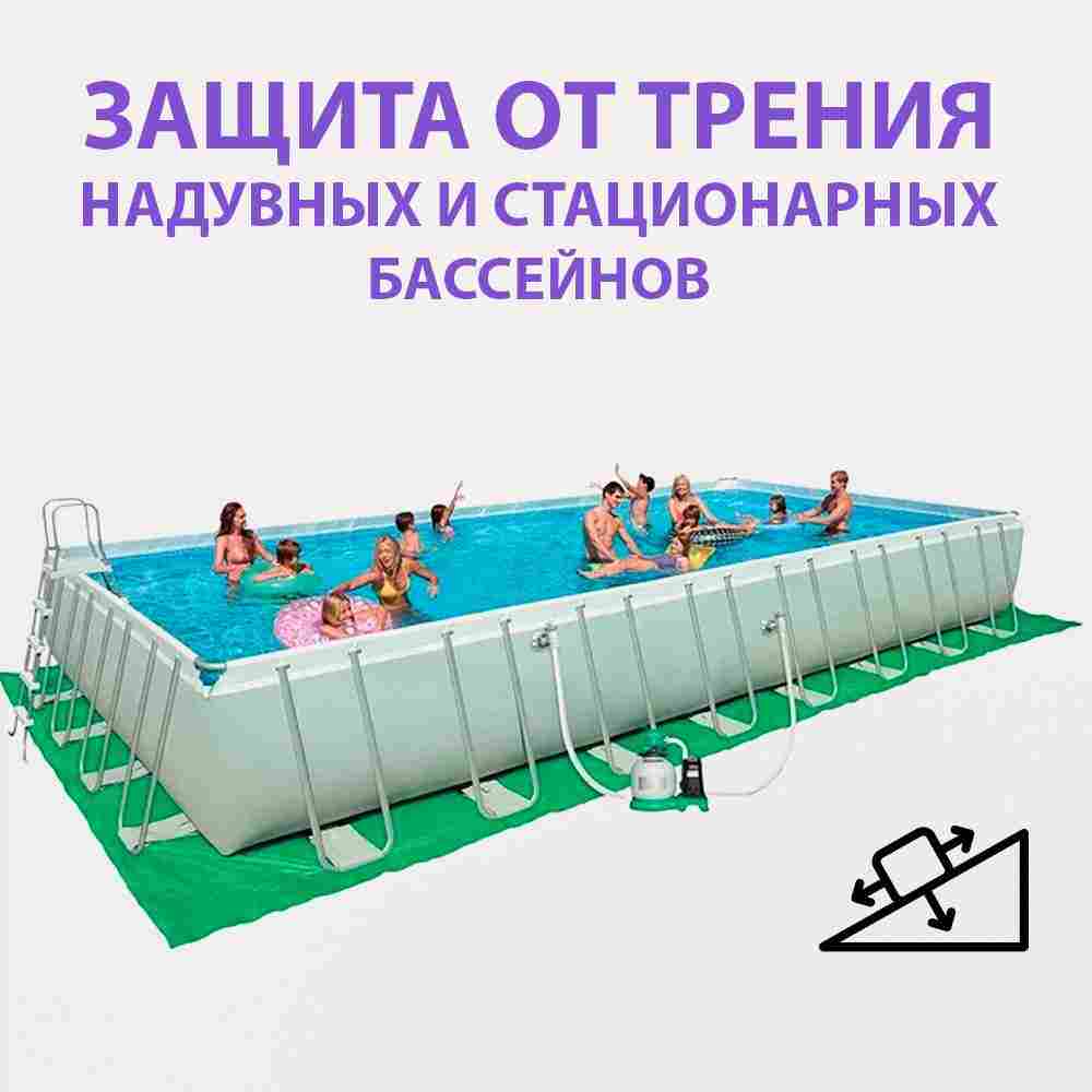 Тент ПВХ "Завеса", 10×10 м, 210 г/м²