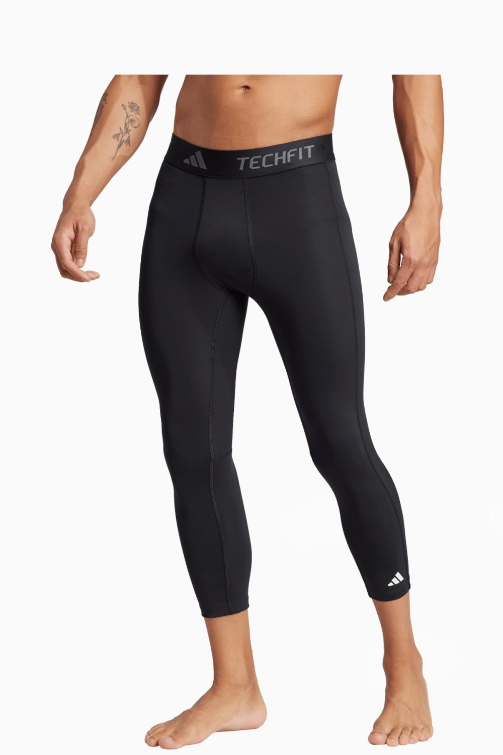 Термоштаны adidas Techfit Compression Training 3/4 Tights - черный