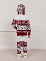 Кофта вязаная на молнии