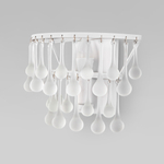 Настенный светильник  со стеклянными подвесками 476/1