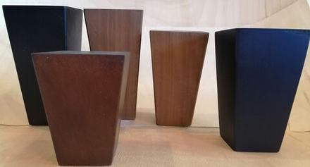 Опора деревянная пирамида дуб h120