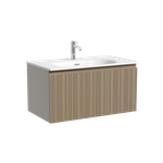 Тумба подвесная SANCOS Code 785х453х400, c одним  ящиком оснащенным доводчиками, цвет серо- бежевый, арт. CD80GB