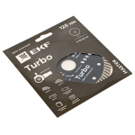 Диск алмазный Turbo (125х22,23 мм) EKF Master