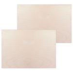 Заготовки деревянные для выжигания, выпиливания, росписи, А5, набор 2 штуки, ОСТРОВ СОКРОВИЩ, 150648