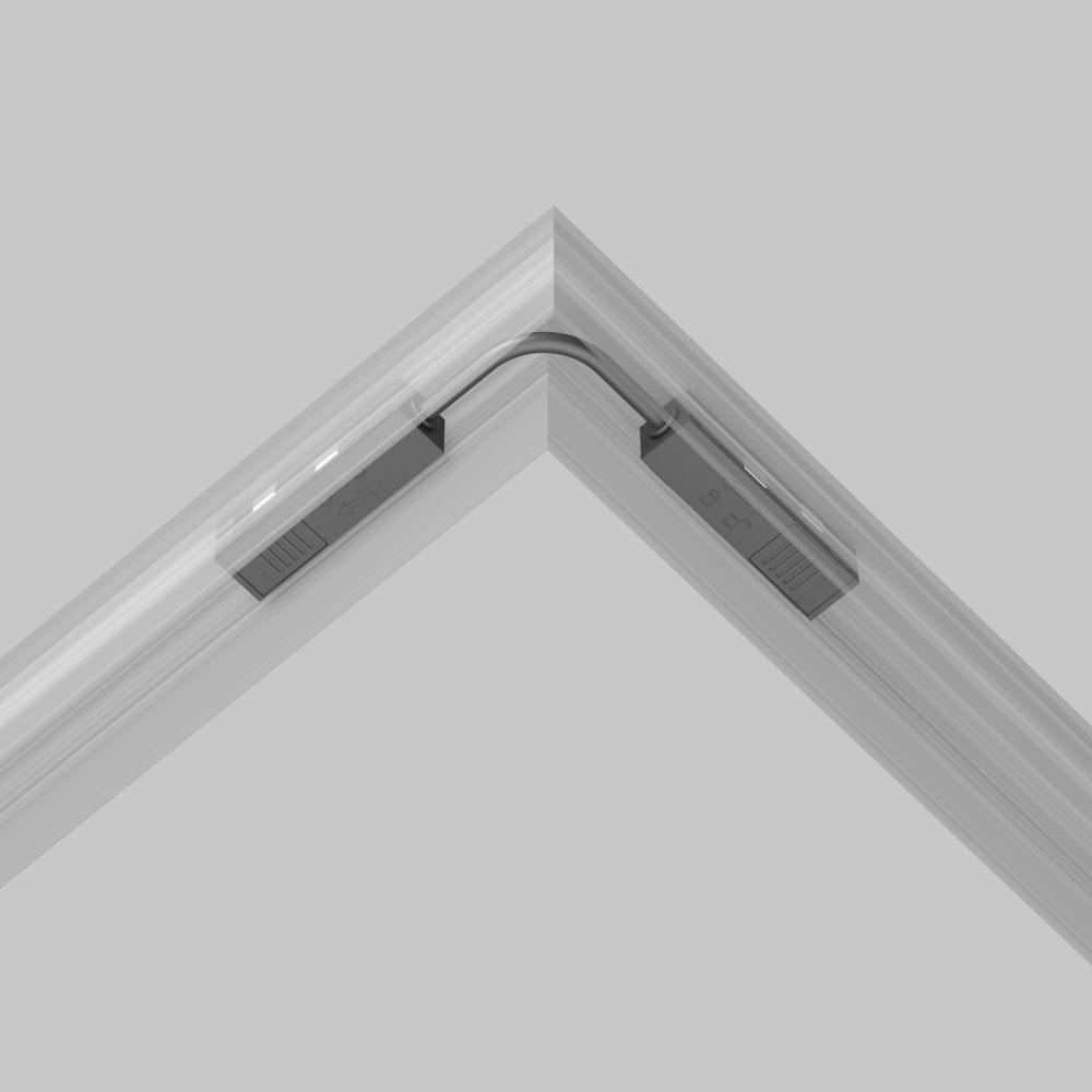 Коннектор питания угловой Maytoni   TRA034CPC-42B-15-1