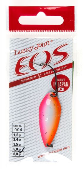 Блесна колеб. Lucky John EOS длин.39мм/05.0г 004