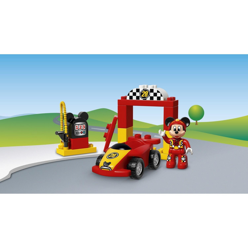 LEGO Duplo: Disney: Гоночная машина Микки 10843 — Mickey Racer — Лего Дупло