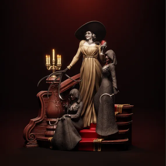 Dimitrescu Family - Resident Evil Village