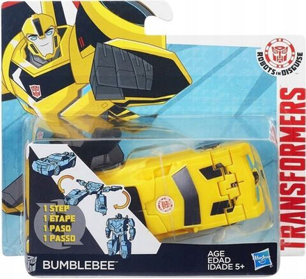 Фигурка Hasbro Transformers Robots In Disguise - Bumblebee - Трансформер-машинка Бамблби (желтая) - Хасбро B4650/B0068