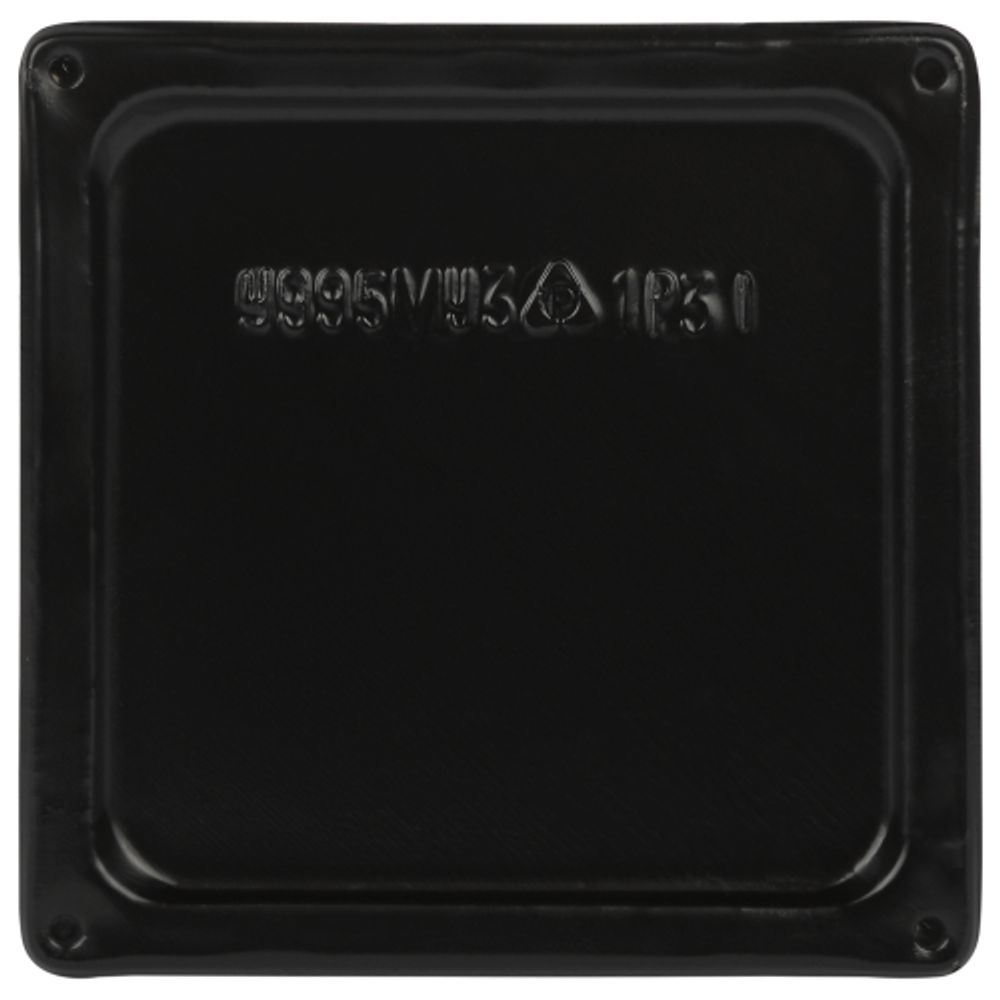 Коробка протяжная ЭРА Y-995-150-150-100-31 металлическая У-995 без уплотнителя 150х150х100мм черная IP31 | Коробки протяжные металлические