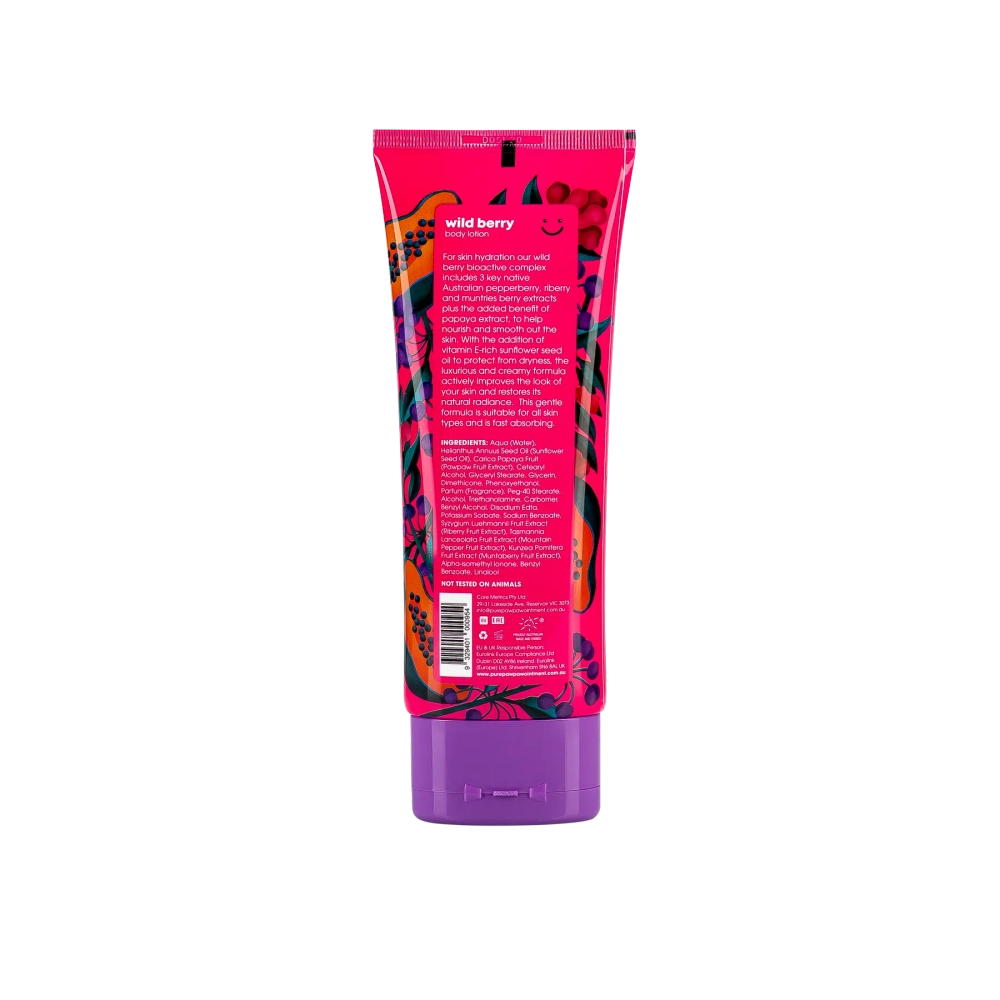 Лосьон для тела увлажняющий "Дикие ягоды" PURE PAW PAW Body Lotion Wild Berry 200 мл