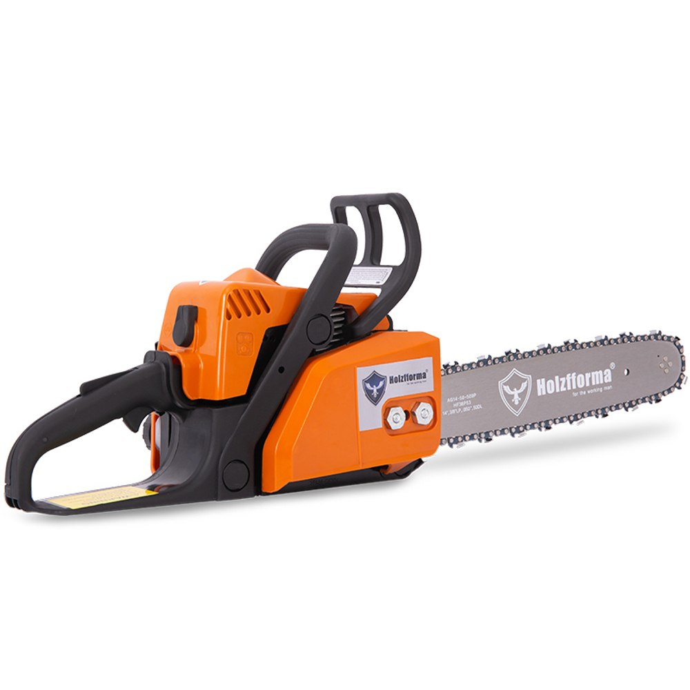 Бензопила G180 шина 40 см Holzfforma (31.8 см³., 2 л.с.(1.5 кВт), 16″(40 см), 3/8″, 1.3 мм., 55 звеньев)