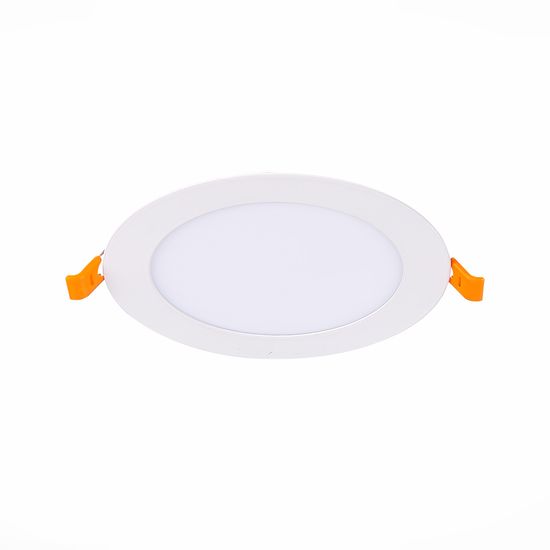 ST209.538.09 Св-к встр. Белый LED 1*9W 3000K 585Lm Ra80 110° IP20 D145xH8 90-265V Встраиваемые светильники