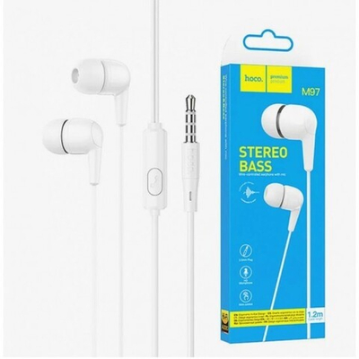 Наушники с микрофоном Hoco M97, 013063 белый