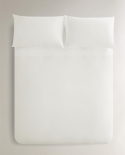 Пододеяльник Zara Home перкаль, хлопок 100%, однотонный, 0051/088